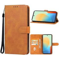 Leather Phone Case, For Tecno Spark 20, For Tecno Spark Go 2024, For Tecno Pop 8, For Tecno Pova 5 Pro, For Tecno Pova Neo 3, For Tecno Pova 5 4G, For Tecno Camon 18T