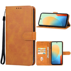 Leather Phone Case, For Tecno Spark 20, For Tecno Spark Go 2024, For Tecno Pop 8, For Tecno Pova 5 Pro, For Tecno Pova Neo 3, For Tecno Pova 5 4G, For Tecno Camon 18T