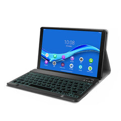 DY-M10P For Lenovo Smart Tab M10 HPD Plus TB-X606F 10.3 inch 2 in 1 Removable Magnetic ABS Bluetooth Keyboard + Protective Leather Case with Stand & Sleep / Wake-up Function