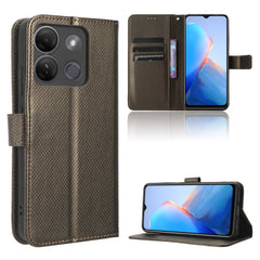 Diamond Texture Leather Phone Case, For Infinix GT 10 Pro, For Infinix Hot 30 5G X6832, For Infinix Smart 7 Plus, For Infinix Note 30 5G, For Infinix Smart 7 HD X6516, For Infinix Note 30i