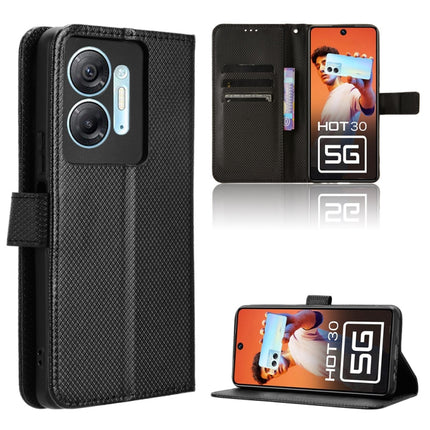 Diamond Texture Leather Phone Case, For Infinix Zero 30 4G, For Infinix Zero 30 5G, For Infinix GT 10 Pro, For Infinix Hot 30 5G X6832