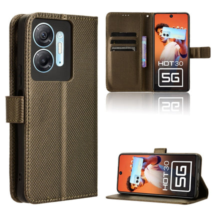Diamond Texture Leather Phone Case, For Infinix Zero 30 4G, For Infinix Zero 30 5G, For Infinix GT 10 Pro, For Infinix Hot 30 5G X6832