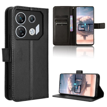 Diamond Texture Leather Phone Case, For Infinix Zero 30 4G, For Infinix Zero 30 5G, For Infinix GT 10 Pro, For Infinix Hot 30 5G X6832