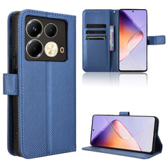 Diamond Texture Leather Phone Case