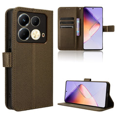 Diamond Texture Leather Phone Case