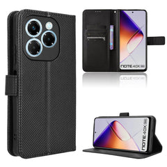 Diamond Texture Leather Phone Case