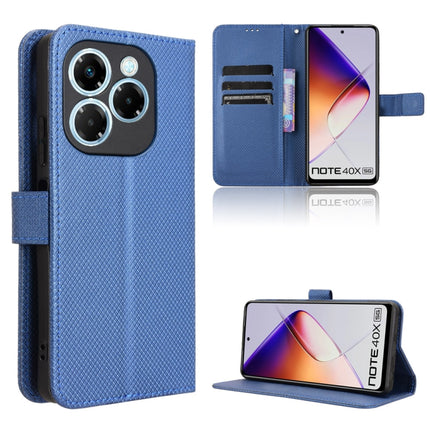 Diamond Texture Leather Phone Case, For Infinix Hot 50 5G, For Infinix Zero 40 5G, For Infinix Zero 40 4G, For Infinix Note 40X 5G