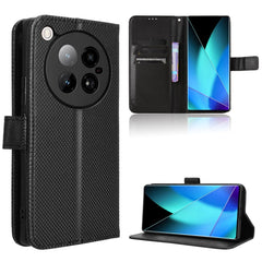 Diamond Texture Leather Phone Case