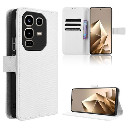 Diamond Texture Leather Phone Case, For Infinix Note 50s 5G, For Infinix Note 50x 5G, For Infinix Note 50 Pro+, For Infinix Note 50 4G / Note 50 Pro 4G
