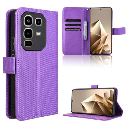 Diamond Texture Leather Phone Case, For Infinix Note 50s 5G, For Infinix Note 50x 5G, For Infinix Note 50 Pro+, For Infinix Note 50 4G / Note 50 Pro 4G