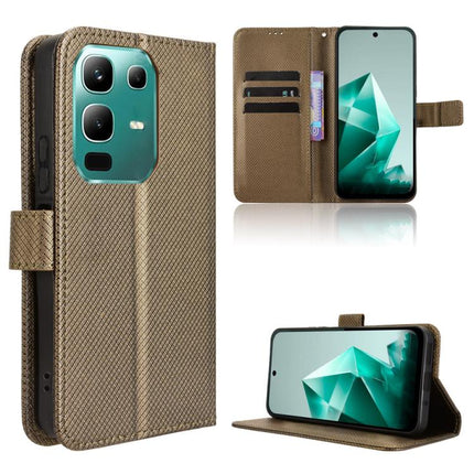 Diamond Texture Leather Phone Case, For Infinix Smart 10 / Tecno Pop 10 4G, For Infinix GT 30 Pro 5G, For Infinix Note 50s 5G, For Infinix Note 50x 5G
