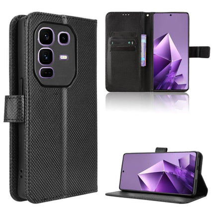 Diamond Texture Leather Phone Case, For Infinix Note 50s 5G, For Infinix Note 50x 5G, For Infinix Note 50 Pro+, For Infinix Note 50 4G / Note 50 Pro 4G