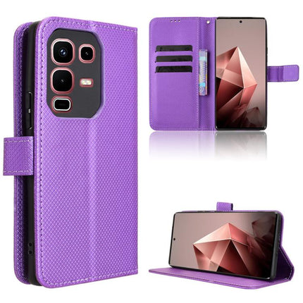 Diamond Texture Leather Phone Case, For Infinix Smart 10 / Tecno Pop 10 4G, For Infinix GT 30 Pro 5G, For Infinix Note 50s 5G, For Infinix Note 50x 5G