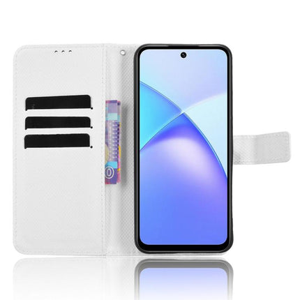 Diamond Texture Leather Phone Case, For Infinix Smart 10 / Tecno Pop 10 4G, For Infinix GT 30 Pro 5G, For Infinix Note 50s 5G, For Infinix Note 50x 5G