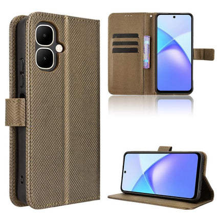 Diamond Texture Leather Phone Case, For Infinix Smart 10 / Tecno Pop 10 4G, For Infinix GT 30 Pro 5G, For Infinix Note 50s 5G, For Infinix Note 50x 5G