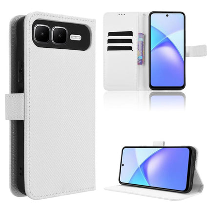 Diamond Texture Leather Phone Case, For Infinix Hot 60 Pro 4G, For Infinix Smart 10 Plus 4G, For Infinix Smart 10 / Tecno Pop 10 4G, For Infinix GT 30 Pro 5G
