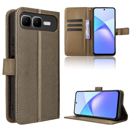 Diamond Texture Leather Phone Case, For Infinix Hot 60 Pro 4G, For Infinix Smart 10 Plus 4G, For Infinix Smart 10 / Tecno Pop 10 4G, For Infinix GT 30 Pro 5G
