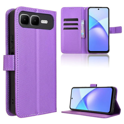 Diamond Texture Leather Phone Case, For Infinix Hot 60 Pro 4G, For Infinix Smart 10 Plus 4G, For Infinix Smart 10 / Tecno Pop 10 4G, For Infinix GT 30 Pro 5G