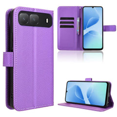 Diamond Texture Leather Phone Case