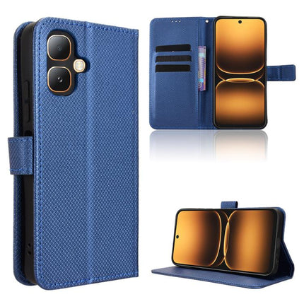 Diamond Texture Leather Phone Case, For Infinix GT 50 Pro 5G, For Infinix Note 60 Ultra 5G, For Infinix Note Edge 5G, For Infinix Smart 20 4G