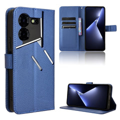 Diamond Texture Leather Phone Case, For Tecno Pova 6 Pro 5G, For Tecno Spark 20 Pro+ 4G, For Tecno Spark 20 Pro 4G, For Tecno Spark Go 2024, For Tecno Spark 20 4G, For Tecno Pova 5 Pro