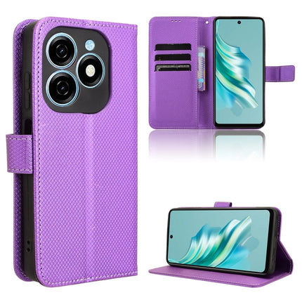 Diamond Texture Leather Phone Case, For Tecno Spark 20 4G, For Tecno Pova 5 Pro, For Tecno Pova Neo 3, For Tenco Pova 5