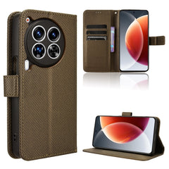 Diamond Texture Leather Phone Case, For Tecno Spark 20 Pro 5G, For Tecno Camon 30 Premier 5G, For Tecno Pova 6 Neo 4G, For Tecno Pova 6 4G