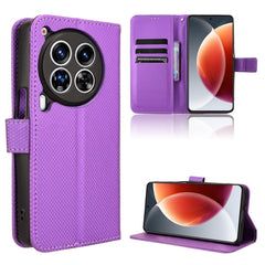 Diamond Texture Leather Phone Case, For Tecno Spark 20 Pro 5G, For Tecno Camon 30 Premier 5G, For Tecno Pova 6 Neo 4G, For Tecno Pova 6 4G