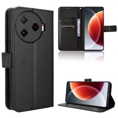 Diamond Texture Leather Phone Case, For Tecno Camon 30 Pro 5G, For Tecno Camon 30 5G / 4G, For Tecno Pova 6 Pro 5G, For Tecno Spark 20 Pro+ 4G