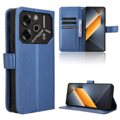 Diamond Texture Leather Phone Case, For Tecno Camon 30 Pro 5G, For Tecno Camon 30 5G / 4G, For Tecno Pova 6 Pro 5G, For Tecno Spark 20 Pro+ 4G