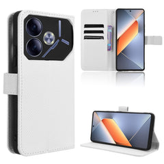 Diamond Texture Leather Phone Case, For Tecno Spark 20 Pro 5G, For Tecno Camon 30 Premier 5G, For Tecno Pova 6 Neo 4G, For Tecno Pova 6 4G