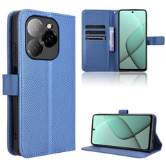 Diamond Texture Leather Phone Case, For Tecno Spark 20 Pro 5G, For Tecno Camon 30 Premier 5G, For Tecno Pova 6 Neo 4G, For Tecno Pova 6 4G
