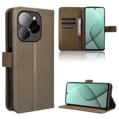 Diamond Texture Leather Phone Case, For Tecno Spark 20 Pro 5G, For Tecno Camon 30 Premier 5G, For Tecno Pova 6 Neo 4G, For Tecno Pova 6 4G