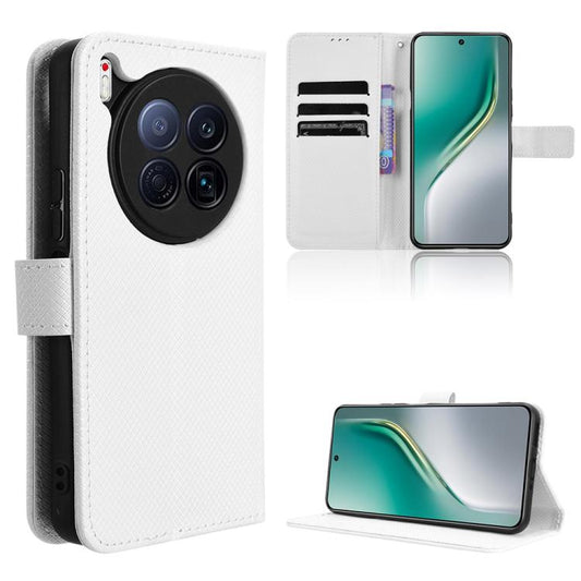 Diamond Texture Leather Phone Case