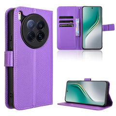 Diamond Texture Leather Phone Case, For Tecno Camon 40 Pro 4G / 5G, For Tecno Camon 40 Premier 5G, For Tecno Camon 30S 4G / 30S Pro 4G, For Tecno Pova 6 Neo 5G / Spark 30 5G