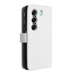 Diamond Texture Leather Phone Case, For Tecno Camon 40 Pro 4G / 5G, For Tecno Camon 40 Premier 5G, For Tecno Camon 30S 4G / 30S Pro 4G, For Tecno Pova 6 Neo 5G / Spark 30 5G