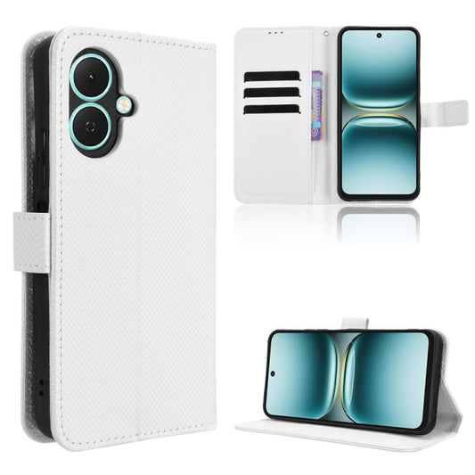 Diamond Texture Leather Phone Case