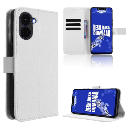 Diamond Texture Leather Phone Case, For Tecno Pova Curve 2 5G, For Tecno Camon 50 Pro 4G, For Tecno Camon 50 4G, For Tenco Spark Go 3