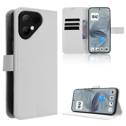 Diamond Texture Leather Phone Case, For Tecno Spark 50 5G, For Tecno Pova Curve 2 5G, For Tecno Spark 50 4G, For Tecno Camon 50 Pro 4G