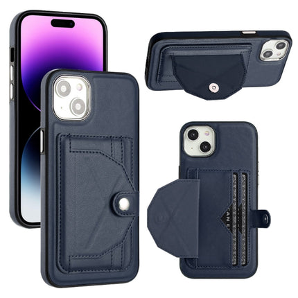 Shockproof Leather Phone Case with Card Holder, For iPhone 15 Pro Max, For iPhone 14, For iPhone 14 Plus, For iPhone 15 Pro
