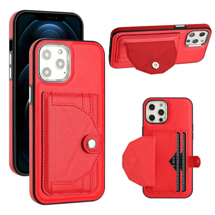 Shockproof Leather Phone Case with Card Holder, For iPhone 12 Pro Max, For iPhone 11, For iPhone 11 Pro, For iPhone 11 Pro Max
