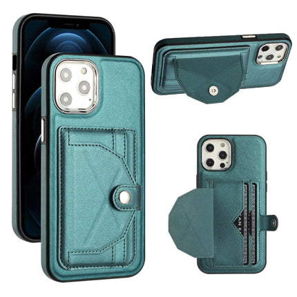 Shockproof Leather Phone Case with Card Holder, For iPhone 12 Pro Max, For iPhone 11, For iPhone 11 Pro, For iPhone 11 Pro Max