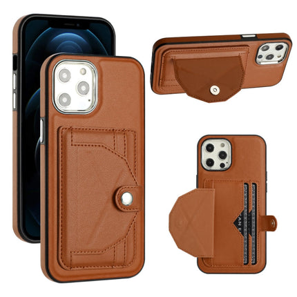 Shockproof Leather Phone Case with Card Holder, For iPhone 12 Pro Max, For iPhone 11, For iPhone 11 Pro, For iPhone 11 Pro Max