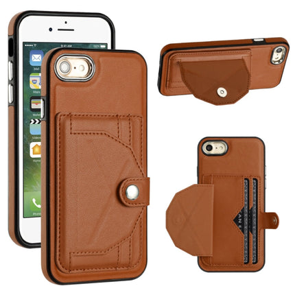 Shockproof Leather Phone Case with Card Holder, For iPhone XS Max, For iPhone XR, For iPhone X / XS, For iPhone SE 2022/SE 2020/6/7/8