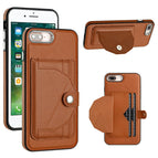 For iPhone 6 Plus/7 Plus/8 Plus / Brown