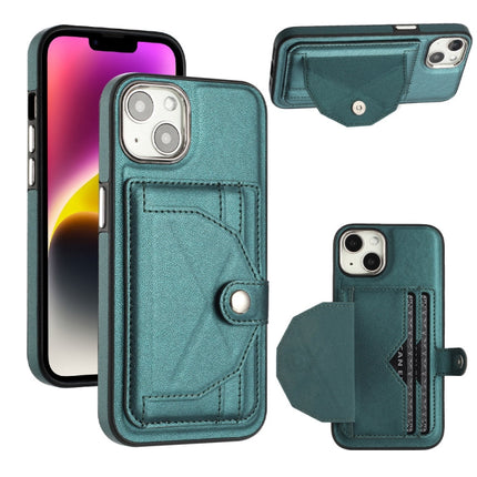 Shockproof Leather Phone Case with Card Holder, For iPhone 15 Plus, For iPhone 14 Pro, For iPhone 15, For iPhone 14 Pro Max