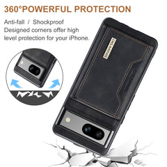 DG.MING M2 Series 3-Fold Multi Card Bag + Magnetic Phone Case, For Google Pixel 7A, For Google Pixel 6