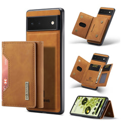 DG.MING M2 Series 3-Fold Multi Card Bag + Magnetic Phone Case, For Google Pixel 7A, For Google Pixel 6