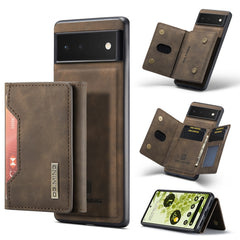 DG.MING M2 Series 3-Fold Multi Card Bag + Magnetic Phone Case, For Google Pixel 7A, For Google Pixel 6