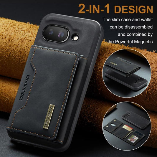 DG.MING M2 Series 3-Fold Multi Card Bag + Magnetic Phone Case, For Google Pixel 9a, For Google Pixel 9 Pro XL, For Google Pixel 9 / 9 Pro, For Google Pixel 8A